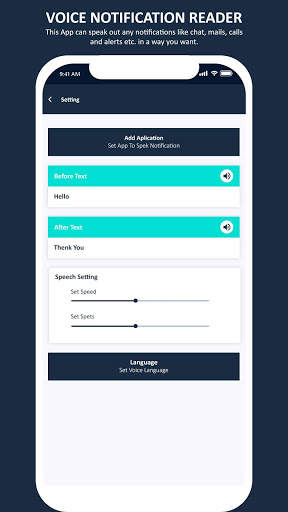 Voice Notification Announcer screenshot 3