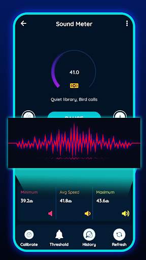 Sound detector: Sound Meter, whisper & Noise meter screenshot 3