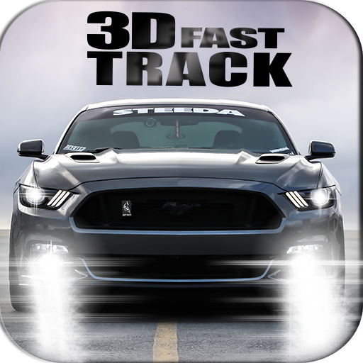 3D Fast Track Car Racing أيقونة