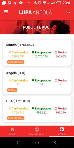 Lupa Angola screenshot 3