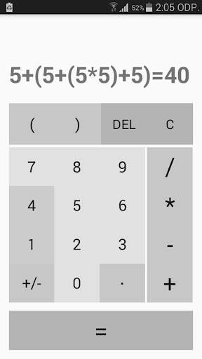Calculator 5 تصوير الشاشة