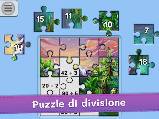 Puzzle di Matematica bambini: tabelline, addizione screenshot 19