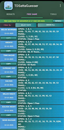 SattaMatka Result and Guesser screenshot 2