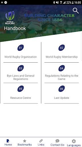 World Rugby Handbook screenshot 1