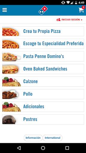 Domino's Pizza Caribbean screenshot 1