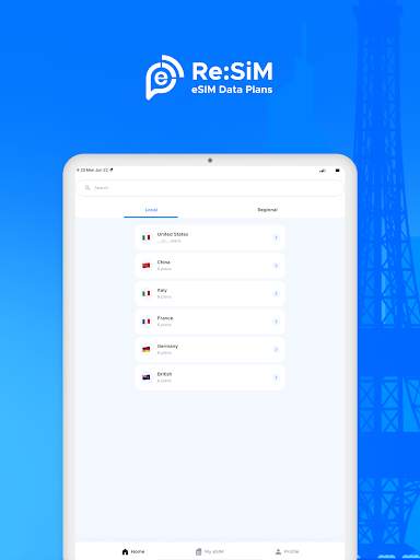 ReSIM - Travel eSIM Internet screenshot 5