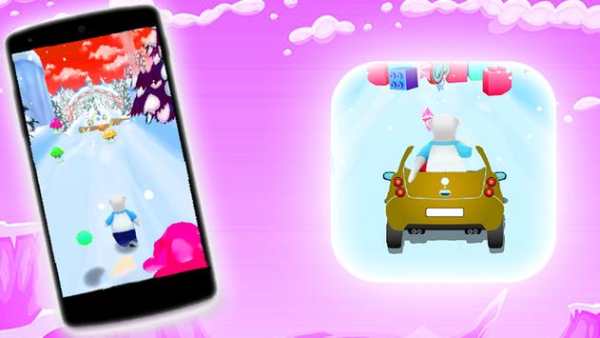 pororo Racing puby Car games screenshot 1
