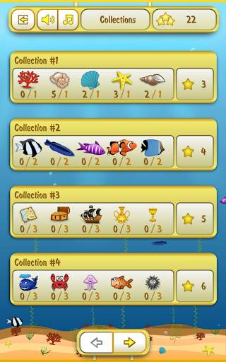 Sea deeps - Casual 3 Match Game screenshot 5