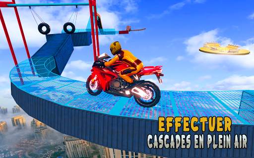 Rampe Bicyclette Jeu de course impossible screenshot 8