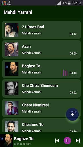 Mehdi Yarrahi - songs offline screenshot 1