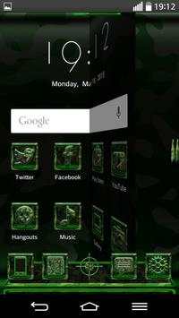 Next Launcher MilitaryG Theme screenshot 7