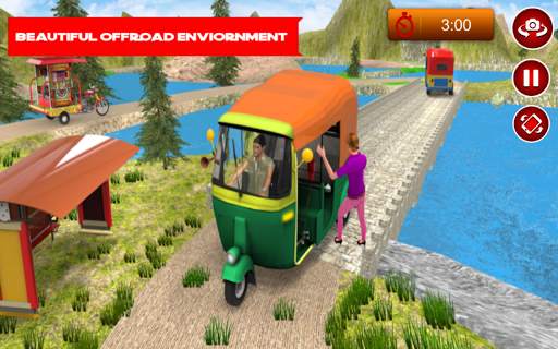 Offroad Auto TukTuk Rickshaw3D screenshot 1
