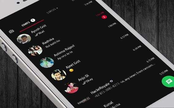 Wa black terbaru screenshot 2