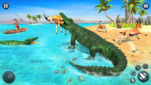 Grand Animal Crocodile Attack screenshot 2