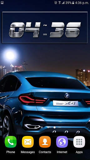 Cars Clock Wallpaper HD screenshot 5