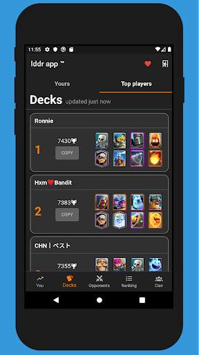 Lddr - Clash stats for ladder screenshot 4