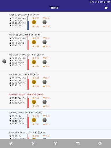 Tides Planner screenshot 7