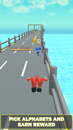 Alphabet Runner 3D ABC Race screenshot 4