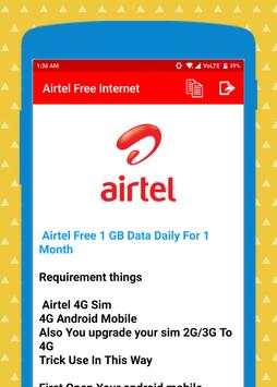 Airtel Sim Free Internet screenshot 3