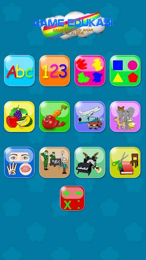Game Edukasi Anak : All in 1 screenshot 1