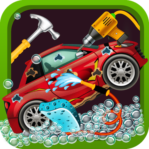 Officina riparazioni auto sportive icon