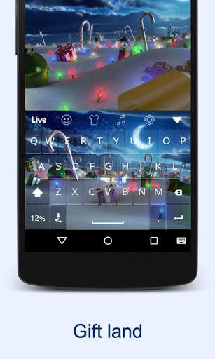 Gift Land Cristmas Live Theme screenshot 3