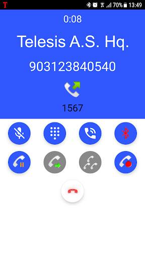 Telesis SIP VoIP Softphone screenshot 2