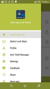Alarm App Lock Theme screenshot 6