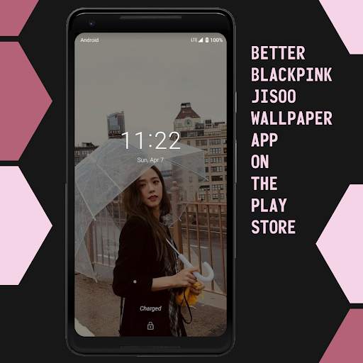 KIM JISOO BLACKPINK - KPOP Wallpaper HD screenshot 1