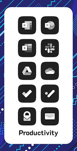 Baccara Adaptive Icon Pack screenshot 3