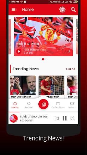 Live to Sing for Man United screenshot 8
