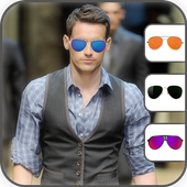 Men Sunglasses Photo Editor أيقونة