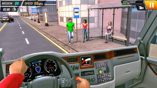 Coach Bus Driving Simulator 2019 Free screenshot 1