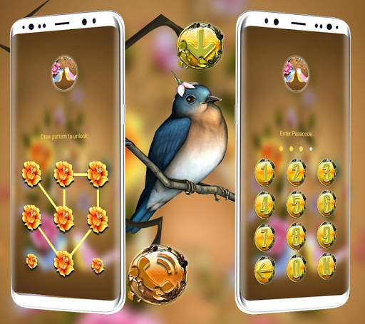 Bird Flower Launcher Theme स्क्रीनशॉट 4