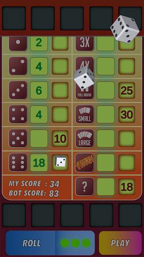 Yatzy - Dice Game screenshot 2
