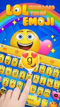 Cute Emoji Keyboard Theme&Funny Emoji for Android 1 تصوير الشاشة
