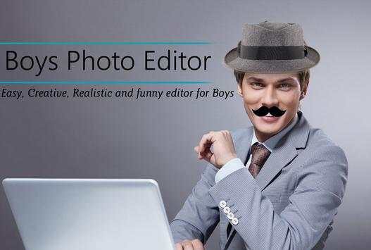 Boys Photo Editor 5 تصوير الشاشة