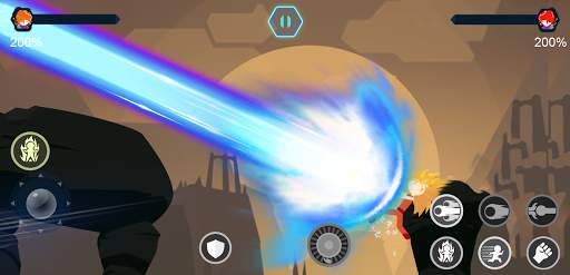 Super Stickman Fighter - Shadow battle warriors screenshot 2