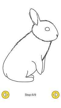 How To Draw Rabbit स्क्रीनशॉट 6