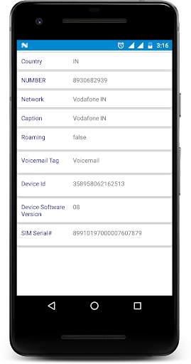 SIM & Phone Details screenshot 3