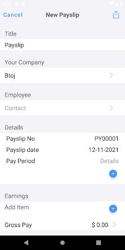 Payslip Maker screenshot 2