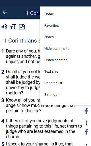 Bible offline audio app screenshot 6