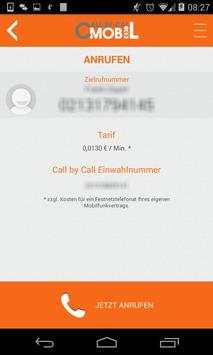 Call by Call Mobil screenshot 4