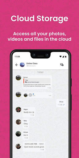 ChatAja - Indonesia Messenger & Lifestyle App screenshot 1