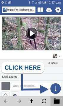 Easy Facebook Video Downloader Plus screenshot 2