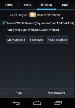New Psiphon Pro Review screenshot 5