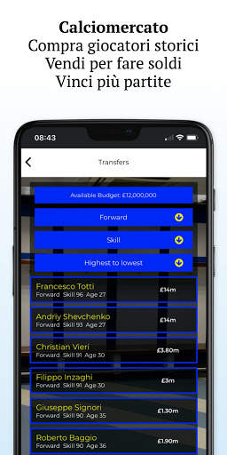 Retro Football Management screenshot 4