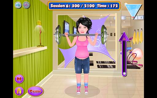Fat To Slim Fitness Girl Game screenshot 3