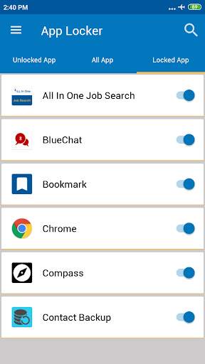 App Locker screenshot 1