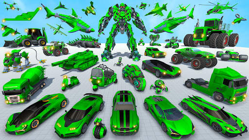 Shark Robot Car Game 3d screenshot 2